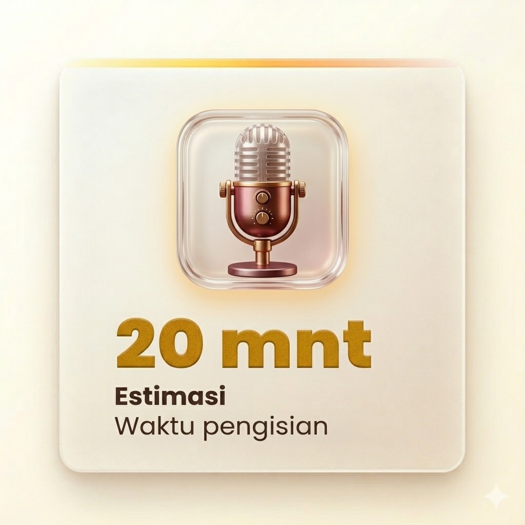 Estimasi 20 menit